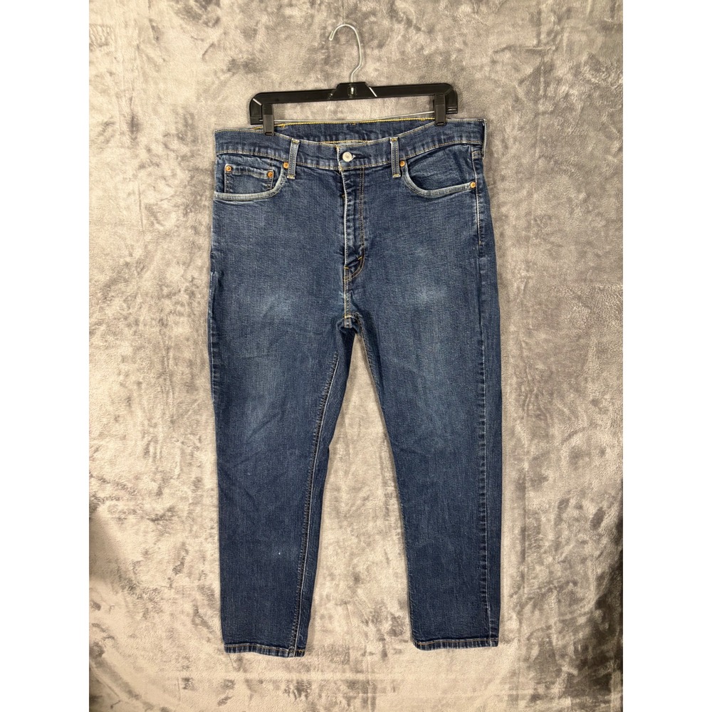 Levis 541 Athletic Taper Mens Jeans 38x28 Medium Wash Stretch Denim Blue